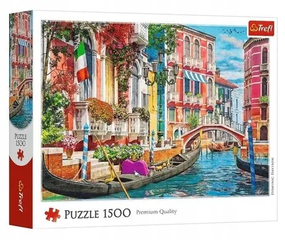 TREFL 26220 Puzzle 1500 Letnie Popołudnie W Wenecji