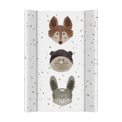 CEBA 216-000-839 Przewijak Twardy Krótki 50x70 Basic Cute Animals