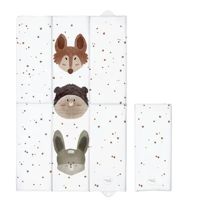 CEBA 307-000-839 Składana Mata Do Przewijania Duża 50x80 Basic Cute Animals
