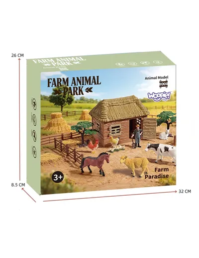 WOOPIE 59905 Zestaw Figurek Farma 63 el