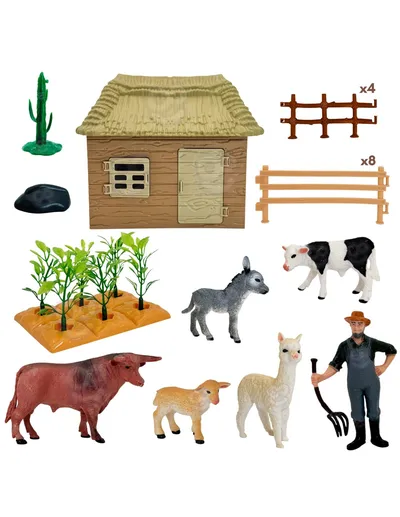 WOOPIE 59912 Zestaw Figurek Farma 37 el