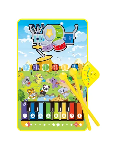 WOOPIE 53408 Mata Muzyczna Zwierzątka