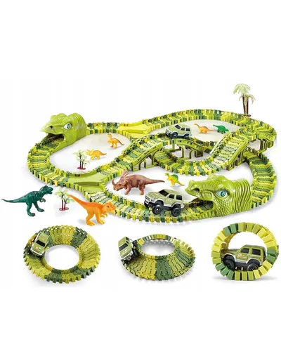 WOOPIE 45630 Tor Samochodowy Dinozaury