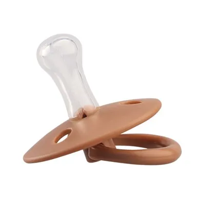 Mombella P01223 Smoczek Uspokajający Grzybek Fancy Mocha Mousse