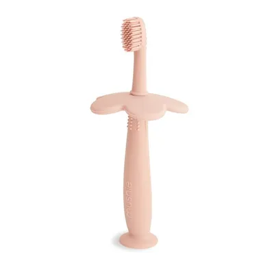 Mushie MU2530019 Szczoteczka Do Zębów Dla Niemowląt Flower Blush