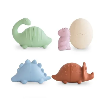 Mushie MU102028 Zabawki Do Kąpieli Dino