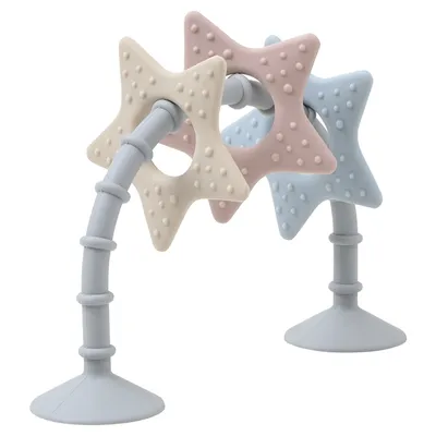 Shnuggle SHN-STAR-TOY Zabawka I Gryzak Z Przyssawką Gwiazdki