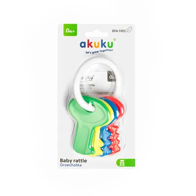 AKUKU A0681 Grzechotka Klucze Ciemne