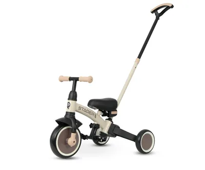 MILLY MALLY 6278 Rowerek Trójkołowy Stager 3w1 Brown