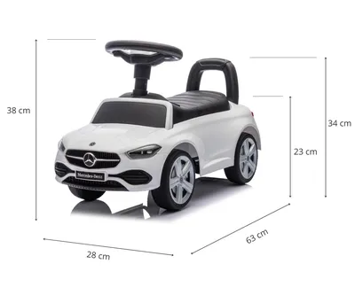 MILLY MALLY 6101 Pojazd MERCEDES C-Class S White