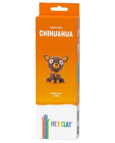 HEY CLAY HCL30111CEE Figurka Puchate Zwierzaki Chihuahua 3 Pak