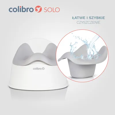 COLIBRO Nocnik Dziecięcy SOLO CLOUD - Szary