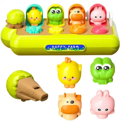 WOOPIE BABY 49720 Wyskakujace Zwierzątka Farma POP-UP