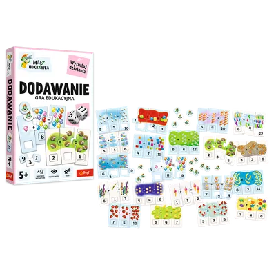 TREFL 02805 Gra Dodawanie / Mały Odkrywca