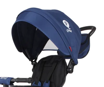 MILLY MALLY 3843 Qplay Rowerek Trójkołowy Rito Plus Blue