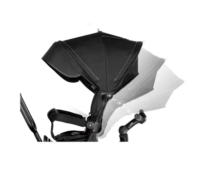 MILLY MALLY 4103 Qplay Rowerek Trójkołowy Premium Black