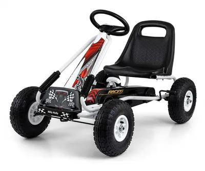 MILLY MALLY 5703 Gokard Na Pedały Thor White