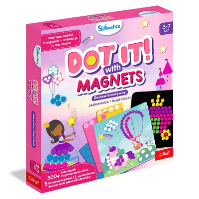 TREFL 62600 Skillmatics Zestaw Kreatywny Z Magnesami Jednorożce I Księżniczki