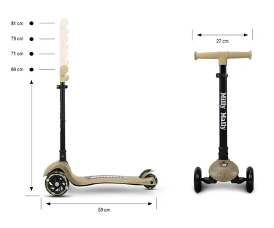 MILLY MALLY 6250 Scooter Sparky Champagn