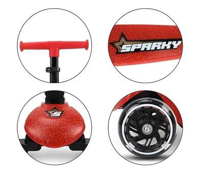 MILLY MALLY 6252 Scooter Sparky Red