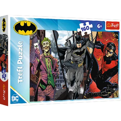 TREFL 15425 Puzzle 160 Batman Gotowy Do Akcji
