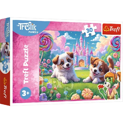 TREFL 18319 Puzzle 30 Świat Pełen Uśmiechu