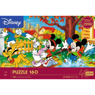 TREFL 40055 Puzzle 160 Zabawa W Kałużach