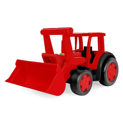 WADER 66028 Gigant - Traktor Ładowarka Czerwony