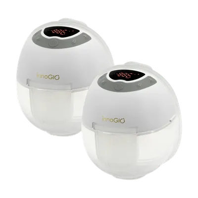 INNOGIO GIO-359 Podwójny Muszlowy Laktator Elektryczny GIOmum Line Discreet Light Double