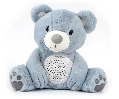 MILLY MALLY Zabawka Pluszowa Z Projektorem Milly Bear Blue
