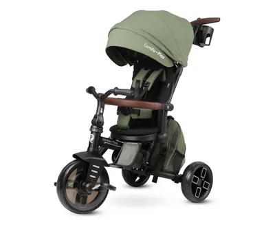 MILLY MALLY 6301 Qplay Rowerek Trójkołowy Comfo Max Olive Green