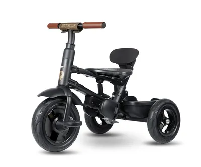 MILLY MALLY 6299 Qplay Rowerek Trójkołowy Rito Deluxe Rubber Brown