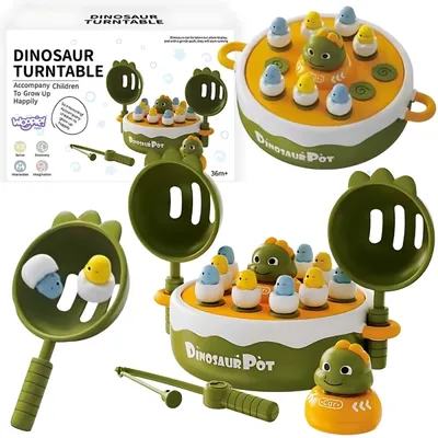 WOOPIE 53729 Gra Zręcznościowa Łowienie Dinozaurów