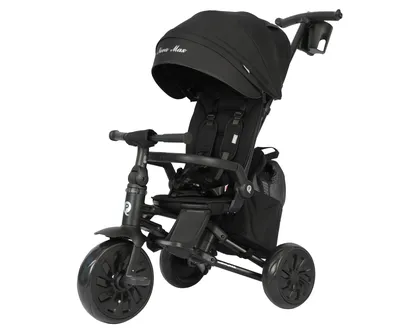 MILLY MALLY 6307 Qplay Rowerek Trójkołowy Nova Max Black