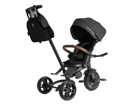 MILLY MALLY 6300 Qplay Rowerek Trójkołowy Comfo Max Black