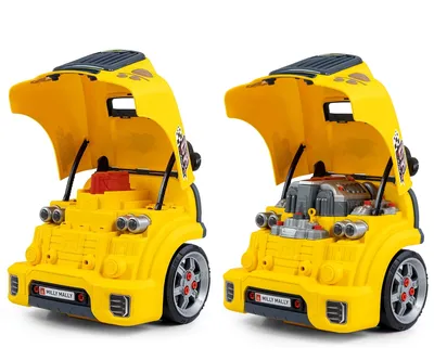 MILLY MALLY 6429 Silnik Rozkręcalny N-Gine Yellow
