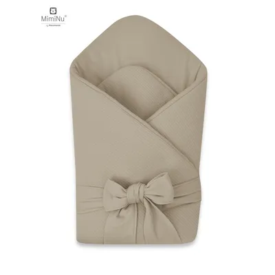 KIECZMERSKI Rożek Standard Wiązany MIMINU SOFT 0-3M Mokka