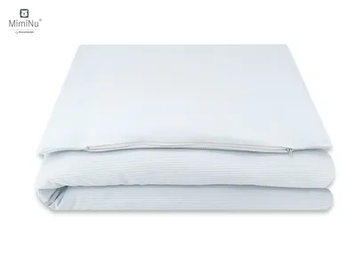 KIECZMERSKI Pościel C-2 100X135+40X60 cm MIMINU SOFT Błękit