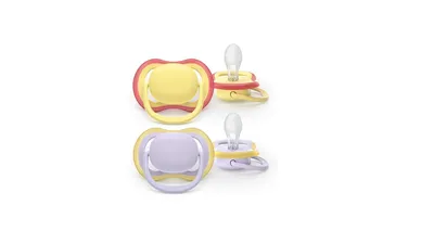 AVENT SCF087/03 Smoczek STHR AIR 0-6 Żółty/Fioletowy