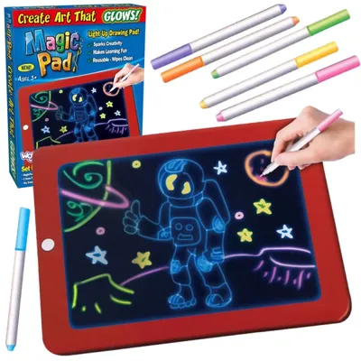 WOOPIE 56195 Magiczny Tablet Graficzny Neonowy
