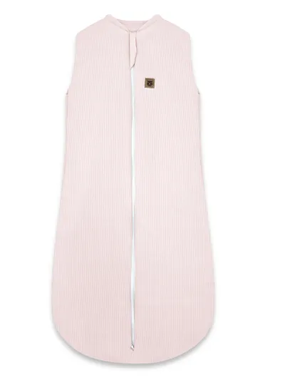 KIECZMERSKI Śpiworek Do Spania Całoroczny MIMINU SOFT TEDDY 2,5 TOG Pudrowy Róż 62/76CM 3-12M