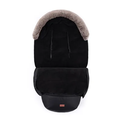 PETITE&MARS 534825 Zimowy Śpiworek Comfy 4w1 Forever Black