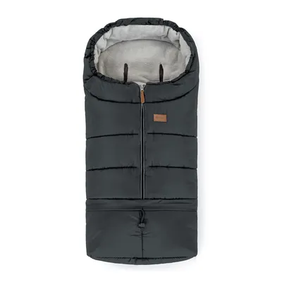 PETITE&MARS 531995 Zimowy Śpiworek Jibot 3w1 Charcoal Grey