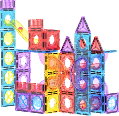 SMILY PLAY SP85304 Klocki Magnetyczne 100 el