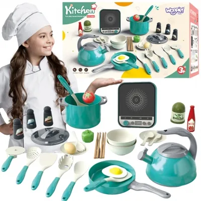 WOOPIE 56522 Zestaw Narzędzi Kuchennych - Zielony