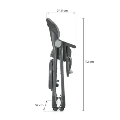KINDERKRAFT Krzesełko TULO Grey