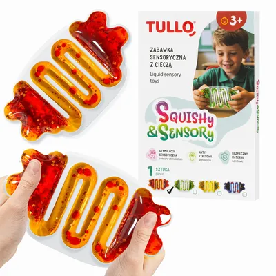 TULLO 706 Zabawka Sensoryczna Z Cieczą Squishy