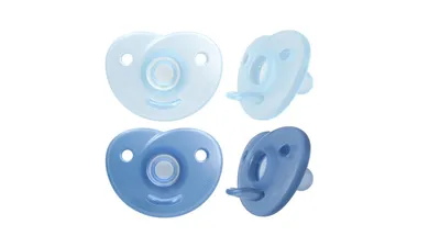 AVENT SCF099/26 Smoczek Soothie 0-6M 2 szt. - Niebieski
