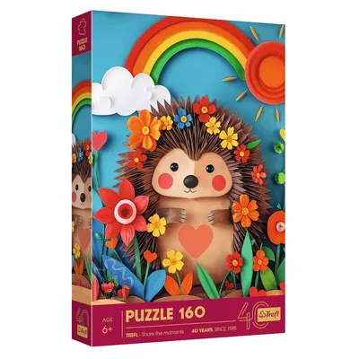 TREFL 40046 Puzzle 160 40-LECIE TREFL Jeżyk
