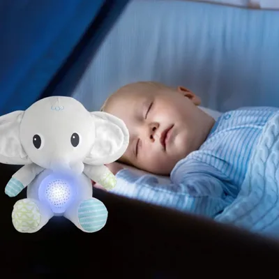 WOOPIE 58083 Przytulanka Słonik Z Projektorem